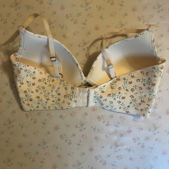 Lucky Brand Cream floral Bra 36C - Picture 2 of 4